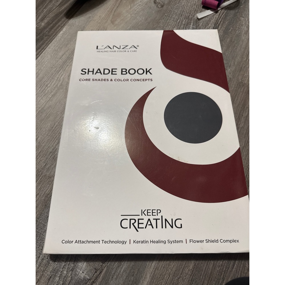 L'ANZA Healing Hair Color Shade Book Core Shades & Color Concepts Swatch Guide